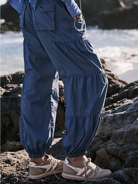 Free People Lavender Set Me Free Pants